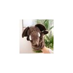 Marionnette  main en peluche animale jouet ducatif pour enfants, pour raconter des histoires, lphant ...