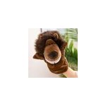 Marionnette  main en peluche animale jouet ducatif pour enfants, pour raconter des histoires, lion