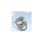 Masque de beaut en silicone pour le visage, massage de la peau, spa lectrique, noir