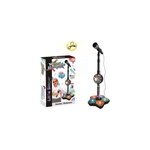 Microphone pour enfants avec support amplificateur de musique jouet  chanter avec pdale d'clairage, ...