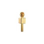 Microphone  main sans fil pour lecteur audio bluetooth intgr  la maison, or