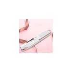 Mini lisseur usb sans fil à double usage : lisseur et boucleur de cheveux, blanc Mini lisseur usb sans fil à double usage : lisseur et boucleur de cheveux, blanc