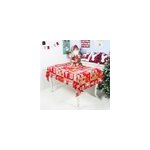 Nappe de table imprime de nol rectangulaire dcoration du nouvel an 150x180cm, type b