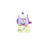 Nouveau sac  dos dora explorer violet pour jardin d'enfants avec carte