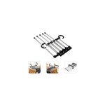 Organisateur de pantalons de placard pliable multifonctionnel et pratique - cintre � v�tements