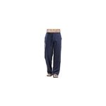 Pantalon ample et décontracté en lin avec poches à cordon de serrage pour hommes, bleu / m Pantalon ample et décontracté en lin avec poches à cordon de serrage pour hommes, bleu / m