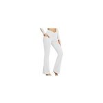 Pantalon de yoga long pour femme - leggings  taille haute et vass - pantalon habill de jazz, blanc ...