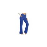 Pantalon de yoga long pour femme - leggings  taille haute et vass - pantalon habill de jazz, bleu ...