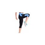 Pantalon de yoga taille haute avec poches latrales pour femmes, bleu / m