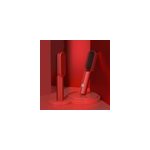 Peigne lisseur de cheveux 2 en 1 portable avec chargeur usb, rouge
