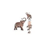 Pendentif de carillon à vent papillon en métal pour décoration de jardin et de maison, Éléphant Pendentif de carillon à vent papillon en métal pour décoration de jardin et de maison, Éléphant