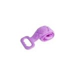 Pinceau magique en silicone pour le massage du corps et le gommage du dos, violet