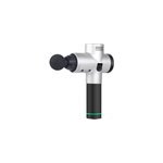 Pistolet de massage  main pour muscles avec 4 ttes  3 vitesses, argent