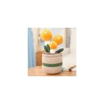 Plantes succulentes en pot champignons jouets en peluche 25cm pour la d�coration de la maison, champignons ...
