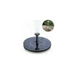 Pompe � eau circle garden water fountain aliment�e par �nergie solaire, 13cm