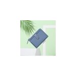 Porte - cartes unisexe � la mode minimaliste et petit porte - monnaie, bleu