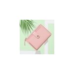 Porte - cartes unisexe  la mode minimaliste et petit porte - monnaie, rose