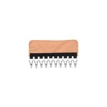 Porte - chapeaux  10 clips organisateur de casquettes de baseball pour placard, marron clair
