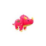 Poupe dinosaure triceratops jouet peluche cratif cadeau d'anniversaire pour enfants, rose