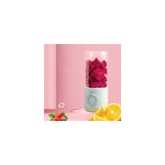 Presse - fruits électrique à 6 lames, portatif, 500ml, usb, vert Presse - fruits électrique à 6 lames, portatif, 500ml, usb, vert