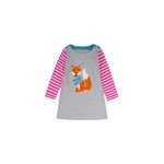 Robe à manches longues imprimée de dessins d'animaux pour les filles, type 4 / 2y Robe à manches longues imprimée de dessins d'animaux pour les filles, type 4 / 2y