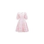 Robe de princesse d't  manches courtes et  volants pour petites filles, type 3 / s