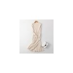 Robe en tricot à manches longues pour femme automne hiver, abricot Robe en tricot à manches longues pour femme automne hiver, abricot