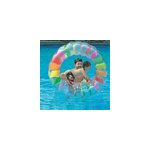 Roue  billes gonflable pour enfants, piscine, flotteur, roue d'eau colore