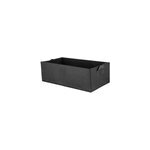 Sac de culture rectangulaire en feutre de grande capacit et respirant pour plantes, noir / 40 * 30 * ...
