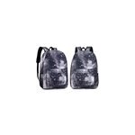 Sac à dos pour garçons et filles, imprimé d'étoiles dans le ciel, gris Sac à dos pour garçons et filles, imprimé d'étoiles dans le ciel, gris