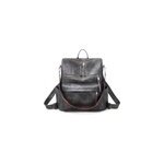Sac  dos multifonctionnel en cuir pu pour femmes,  la mode, sacs  bandoulire, gris