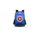 Sac d'�cole �l�mentaire captain america sac � dos pour enfants sac � dos pour gar�ons, bleu / l