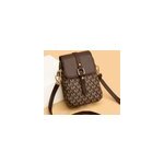 Sac à main en cuir pu pour femme avec lettre, à la mode populaire, marron km Sac à main en cuir pu pour femme avec lettre, à la mode populaire, marron km