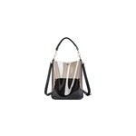 Sacs à main en gelée pu 2 - en - 1 semi - transparents pour femmes, sac à bandoulière, noir Sacs à main en gelée pu 2 - en - 1 semi - transparents pour femmes, sac à bandoulière, noir