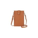 Sac à main pour téléphone portable portefeuille pour femme pochette, marron Sac à main pour téléphone portable portefeuille pour femme pochette, marron