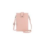 Sac à main pour téléphone portable portefeuille pour femme pochette, rose Sac à main pour téléphone portable portefeuille pour femme pochette, rose