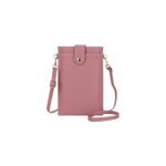 Sac à main pour téléphone portable portefeuille pour femme pochette, rose foncé Sac à main pour téléphone portable portefeuille pour femme pochette, rose foncé