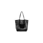 Sac de plage pour femmes, grande capacit�, sac � main �paule, noir
