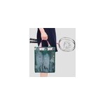 Sac de rangement en maille pour v�tements, cosm�tiques, etc. , vert