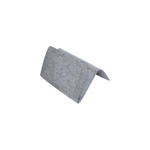 Sac de rangement suspendu en feutre, 2 pices, pour canap et chevet de lit, gris clair