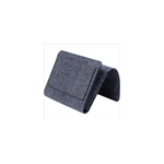 Sac de rangement suspendu en feutre, 2 pices, pour canap et chevet de lit, gris fonc