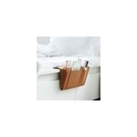 Sac de rangement suspendu en feutre, 2 pi�ces, pour canap� et chevet de lit, marron