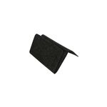 Sac de rangement suspendu en feutre, 2 pices, pour canap et chevet de lit, noir