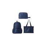 Sac de sport lger, pliable, multifonctionnel et impermable 3 - en - 1 pour l'extrieur, bleu marine ...
