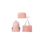 Sac de sport lger, pliable, multifonctionnel et impermable 3 - en - 1 pour l'extrieur, rose