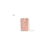 Sac de tlphone portable polyvalent en cuir pu pour femmes et filles, rose