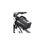 Sacoche avant tanche pour tlphone portable, adapte au vlo de montagne de 6, 5 pouces, noir
