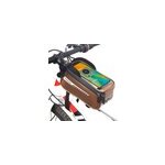 Sacoche avant tanche pour tlphone portable, adapte au vlo de montagne de 6, 5 pouces, or