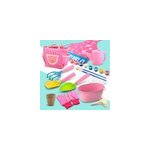 Set d'outils de jardinage pour enfants avec pelle  main, rteau, arrosoir et sac de rangement, set 19pcs ...