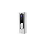 Sonnette visuelle d'interphone sans fil 1080p m13 smart video wifi security camera, argent
